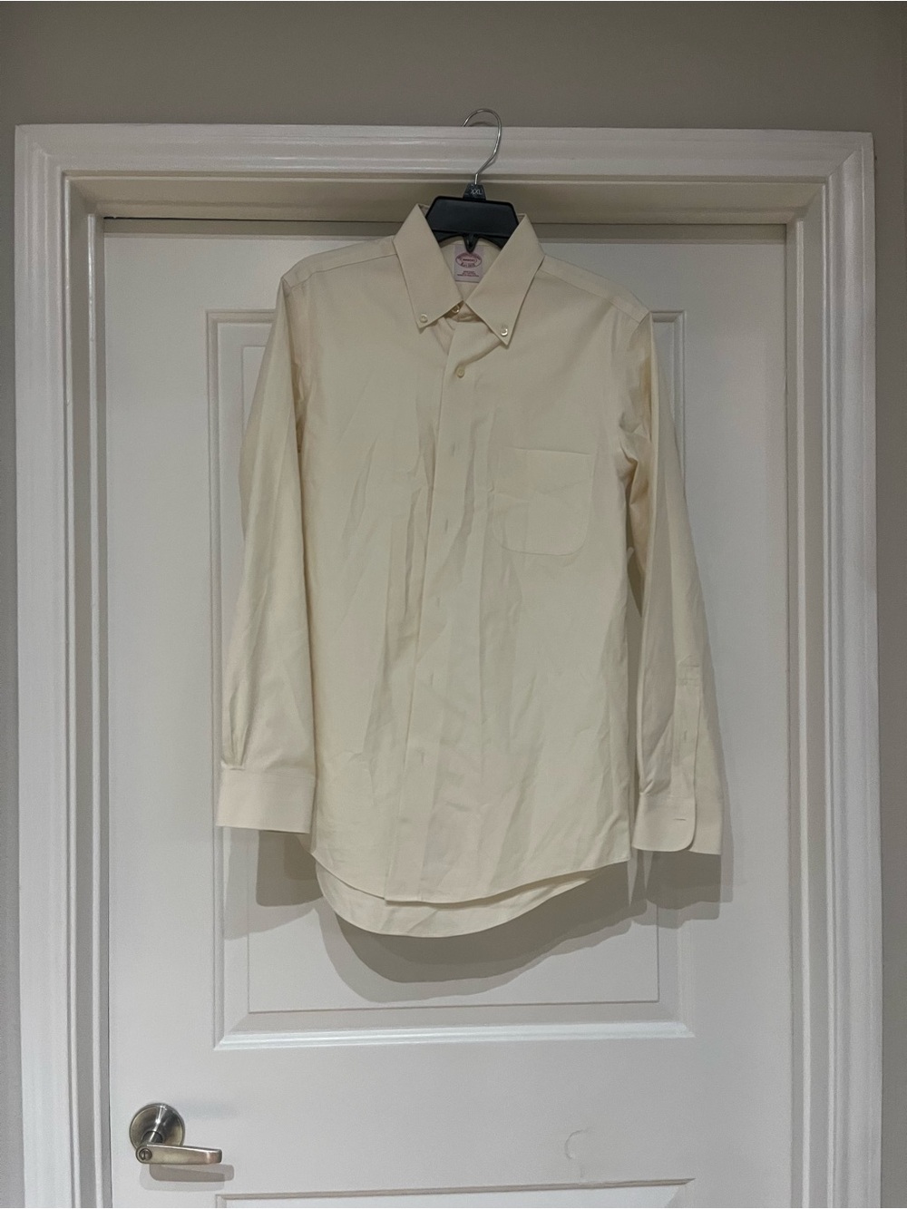 Brooks Brothers Long-Sleeve Dress Shirt - Off-White/Cream